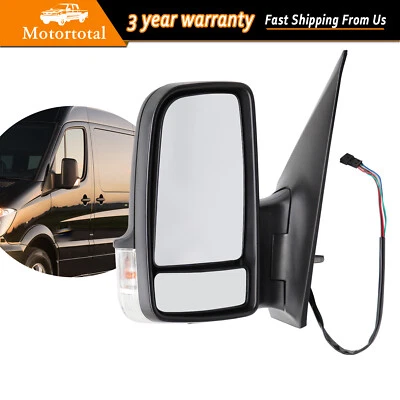 For 2006-2017 Mercedes Freightliner Dodge 2500 3500 Sprinter Left Mirror LH - Image 1 of 4