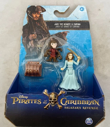 Disney Pirates of the Caribbean Salazar's Revenge Jack The Monkey & Carina NEW Cover