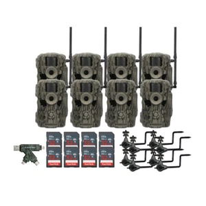 Stealth Cam 36MP Fusion Max Cellular Trail Camera 2 Pack x 4 Bundle - Picture 1 of 7