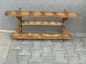 Antik Regal Holzregal Holz , ca 89,5cmx41cmx13,5cm, 30erJahre - Bild 1 von 2