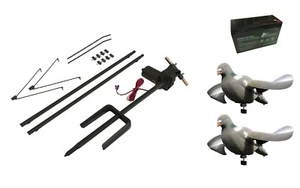 Telescopic Pigeon Magnet Package inc 2x Air Pro Decoys & Battery - Picture 1 of 1