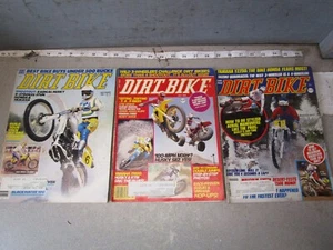 DIRT BIKE MAGAZINE SEP 83 JULY 84 MAR 85 RM 500 IT 490 HUSKY 175 XC-510 TE AHRMA - Imagen 1 de 15