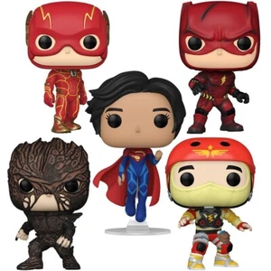 Funko Pop! Movies The Flash Wave 1 set of 5 Vinyl Figures with protector box - Picture 1 of 13