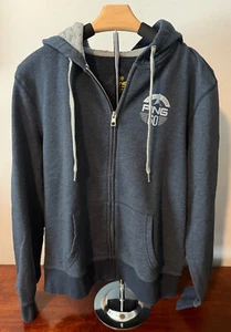 Ping 60th Anniversary 1959 - 2019 Golf Graphic Blue Zip Hoodie Sweatshirt Mens M - Picture 1 of 4