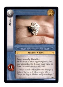NENYA Rare 2002 LOTR Realms of the Elf-lords NM 3R23 C2 - Imagen 1 de 2