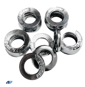 20x Cragar SS Cragar SST style Chrome Mag Wheel Lug Nut Washer Centered Hole - Picture 1 of 3