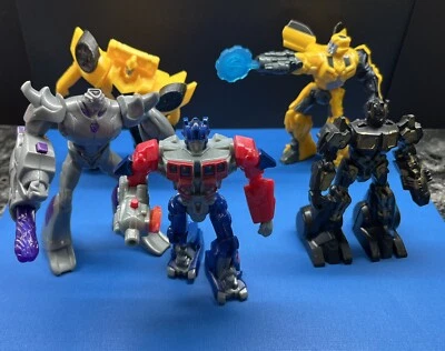 2010-16 McDonald Transformers Optimus Prime Bumblebee Megatron Cyber Prime 🔥🔥 - Image 1 of 4