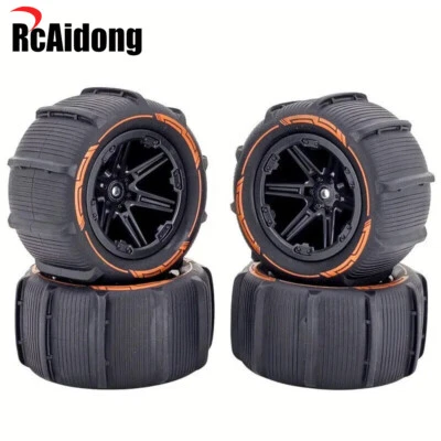 RC 1/14 Snow Sand Paddles Tires Wheels for 1/16 Traxxas E-Revo Hyper Wltoys Tyre - Image 1 of 4
