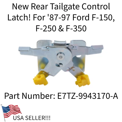 1 НОВАЯ ЗАЩЕЛКА УПРАВЛЕНИЯ ЗАДНЕЙ ДВЕРЬЮ! ПОДХОДИТ ДЛЯ 1987-1997 FORD F-150 F-250 И F-350! - Изображение 1 из 4