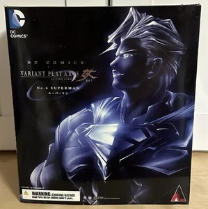 New DC Comics Superman Variant Play Arts Kai Action Figure No. 6 Collectible - Picture 1 of 6