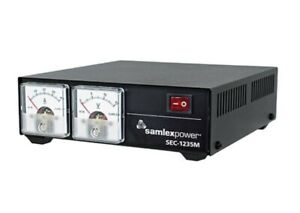 Samlex SEC-1235M 30 Amp Switching Power Supply with Display Meter BRAND NEW