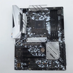 ASRock B450M STEEL LEGEND Socket AM4/ AMD Promontory B450/ DDR4 -NOT WORKING- - Bild 1 von 4