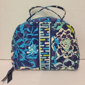 Vera Bradley Katalina Blau Blumen Reise Schmuck Organizer Etui - Bild 1 von 6