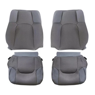 Cubierta de asiento trasero inferior e inclinada 4 piezas para accesorios de auto Nissan Frontier 2005-2019 Foto 1 de 4