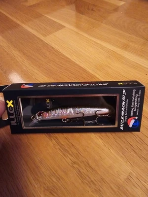 Illex Battle Minnow 80SP 80mm 6,4g 0,10-060m Sonderfarbe HECHT UND BARSCH - Bild 1 von 4