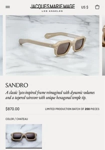 jacques marie mage sunglasses - Picture 1 of 3