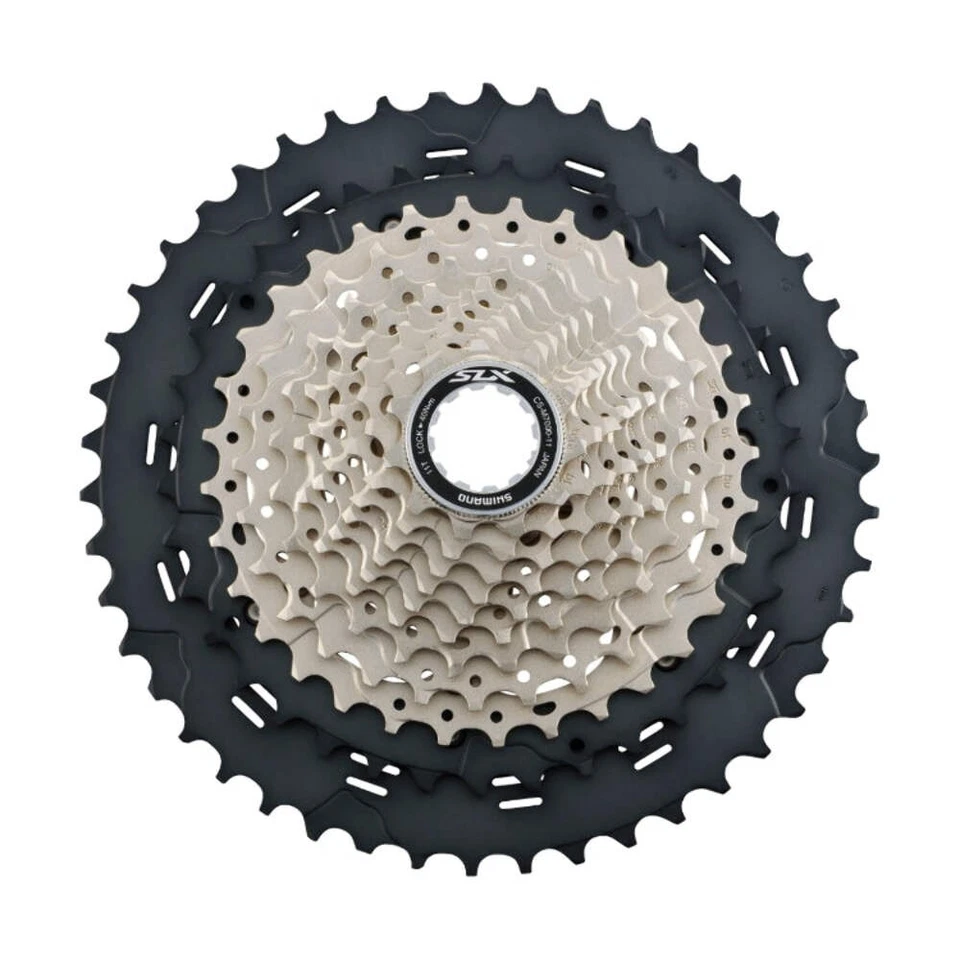 Shimano SLX CS-M7000 Cassette - 11 Speed, 11-42t, Silver/Black - Image 1 of 1