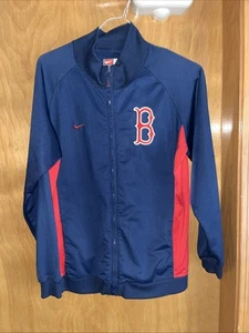 NIKE TEAM BOSTON RED SOX FULL ZIP TRACK JACKET LARGE (B65) - Foto 1 di 7