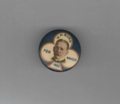 1903 William M. Bunn für Bürgermeister von Philadelphia. War Idaho Territorial Gouverneur - Bild 1 von 2