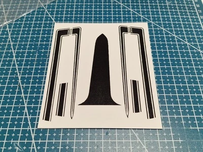 Decals 1/18 Ford Mustang 302 Boss Acme Highway 61 GMP YCID  - Immagine 1 di 4