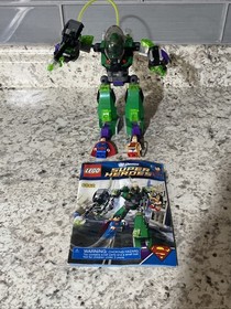 LEGO #6862, DC UNIVERSE SUPER HEROES, SUPERMAN VS. POWER ARMOR LEX, ASSEMBLED!NB