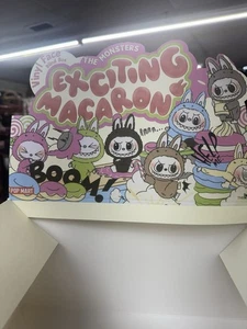 Authentic Labubu Exciting Macaron Display Box Empty No Toys Just Box Popmart - Picture 1 of 3