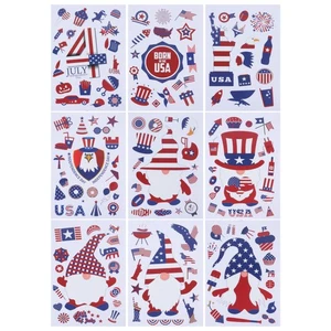 Independence Day Wall Sticker Child Office Decals Window Clings Stickers - Afbeelding 1 van 12