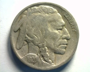 1920 BUFFALO NICKEL SEHR GUT SEHR GUTER ZUSTAND SCHÖNE ORIGINAL MÜNZE VON BOBS MÜNZE SCHNELLER 99c VERSAND - Bild 1 von 2