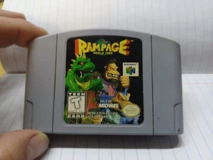 Rampage World Tour -Nintendo 64-n64- Solo cartucho- Auténtico-Probado - Imagen 1 de 6