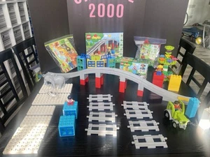 LEGO DUPLO Train Tracks Bridge Vehicles Lot Set NEW Incomplete - Imagen 1 de 10