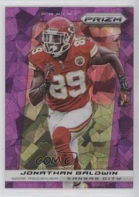 2013 Panini Prizm Purple Cracked Ice Prizm /40 Jonathan Baldwin #87 - Image 1 of 2
