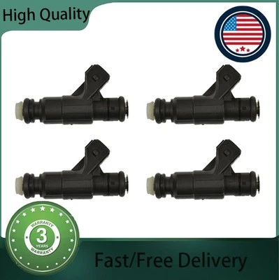 4x Inyector de combustible para Volkswagen Jetta 2001-2005 1,8 L L4 turboalimentado 06A906031BA Foto 1 de 4