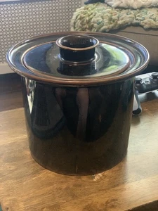 DANSK CASSEROLE WITH LID BLT Brownstone Pattern 4 QT Denmark Niels Refsgaard - Picture 1 of 5