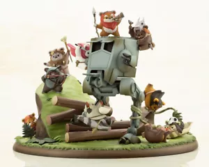 Star Wars Battle of Endor The Little Rebels ArtFX Statue Kotobukiya NEW SEALED - Picture 1 of 11