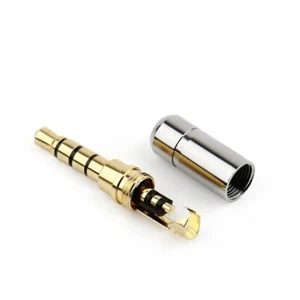 Conector Profesional Jack 3.5mm 4 Poli Dorado - Bild 1 von 1