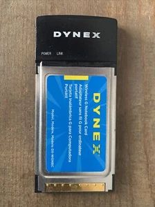 Dynex DX-WGNBC Wireless G Notebook Network Card IEEE 802.11g PCMCIA - Picture 1 of 2