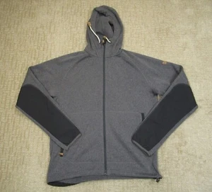 Sudadera con Capucha Fjall Raven Hombres Grande Gris Ovik Polar Cremallera Completa Sudadera Preppy Exterior - Imagen 1 de 8