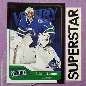 ROBERTO LUONGO  2011-12  Upper Deck  Victory  BLACK  #187  RARE