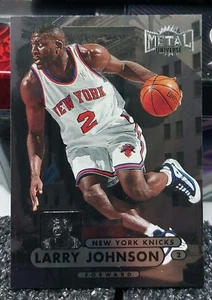 1997-98 Metal Universe Larry Johnson #98 New York Knicks Basketball Card - Picture 1 of 2