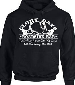 Bruce Springsteen Inspired Hoodie Glory Days T-Shirt