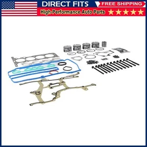 Piston + Cylinder Head Bolts + Cylinder Repair Kit for GM Ecotec 1.4L Engine - Picture 1 of 9