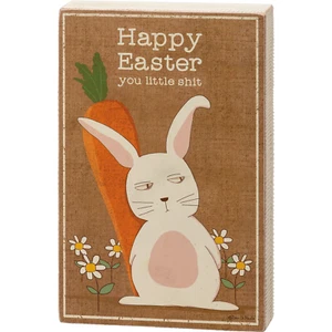 Easter Block Sign - Happy Easter... - Picture 1 of 3