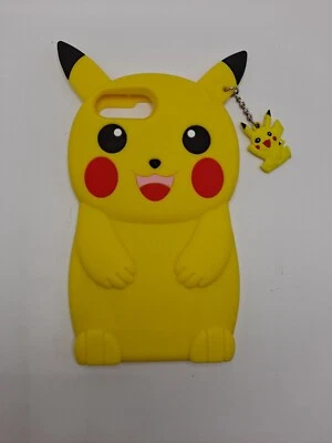 Pokemon Pikachu 3D Soft Silicone Phone Case For IPhone 6P 7P 8P - Image 1 of 4