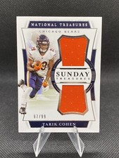 2020 Panini National Treasures - Sunday Treasures #ST-TC - Tarik Cohen /99