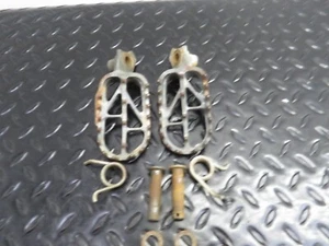 12 SUZUKI RMZ 450 RMZ450 OEM ESTRIBERAS DERECHO IZQUIERDO JUEGO ESTRIBERAS - Imagen 1 de 12