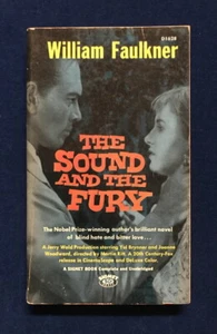 Movie Tie-in pb THE SOUND AND THE FURY (Signet #D1628 1st 1959) William Faulkner - Picture 1 of 5