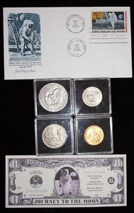 APOLLO 11 50TH ANNIVERSARY COMMEMORATIVE COLLECTIONS ARTMASTER #1C FREE SHIPPING - Picture 1 of 2