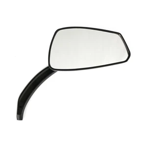 Motorrad Chopper Custom Spiegel Set Trooper Aluminium ECE geprüft schwarz matt - Bild 1 von 2