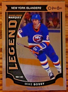 2015-16 O-Pee-Chee Rainbow #562 Mike Bossy Legend New York Islanders