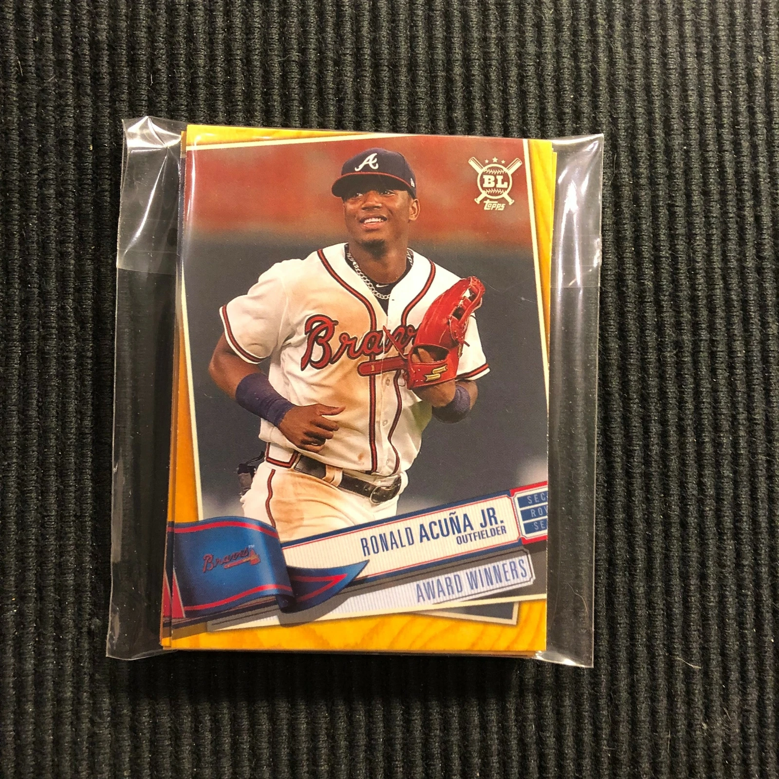 2019 TOPPS BIG LEAGUE ATLANTA BRAVES *GOLD* TEAM SET 13 CARDS RONALD ACUNA JR +
